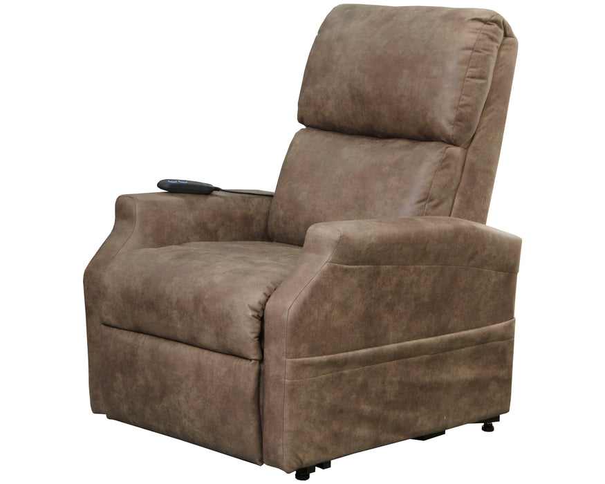 Brett - Power Lift Recliner - Coffee - JaxCo Furniture