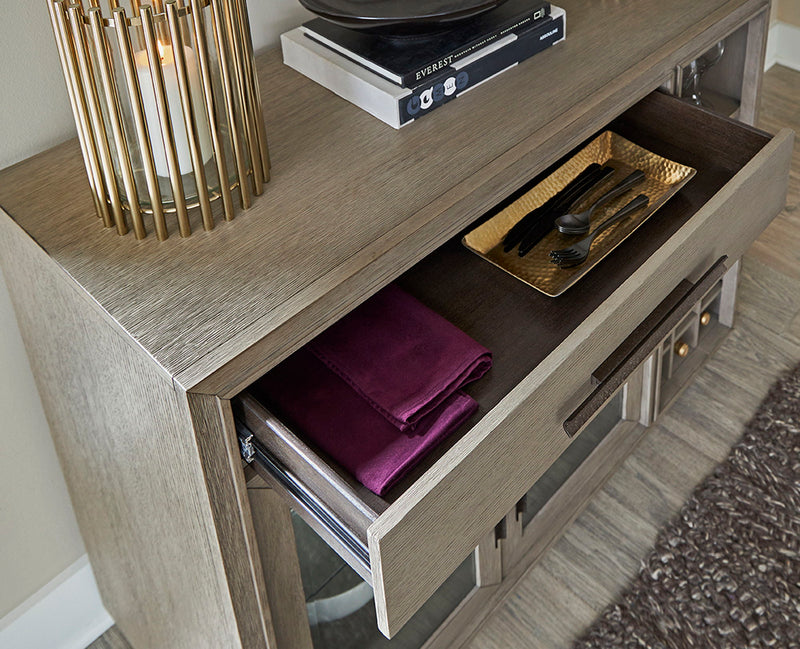 Pure Modern Dining - Multi-Functional Server - Moonstone - JaxCo Furniture