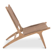 Palma - Outdoor Lounge Chair - Warm Brown - JaxCo Furniture