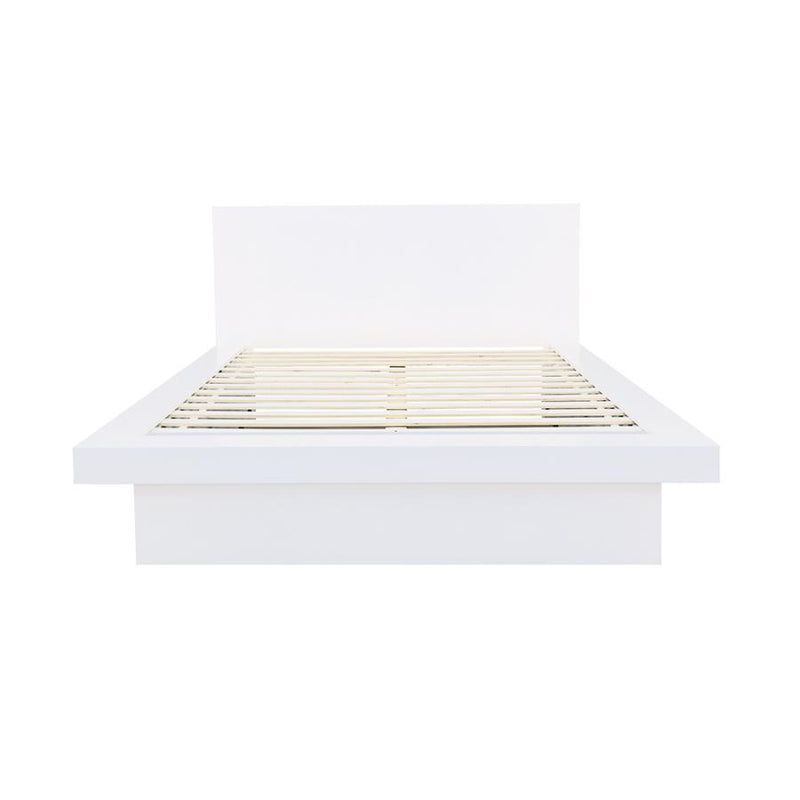 Jessica - Wood LED Panel Bed - JaxCo Furniture