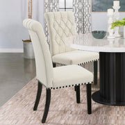 Alana - Fabric Upholstered Dining Chair - JaxCo Furniture