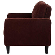 Ruth - Upholstered Track Arm Accent Chair - JaxCo Furniture