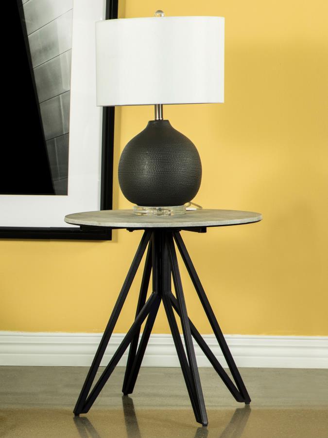 Hadi - Round Smart Top Table - JaxCo Furniture