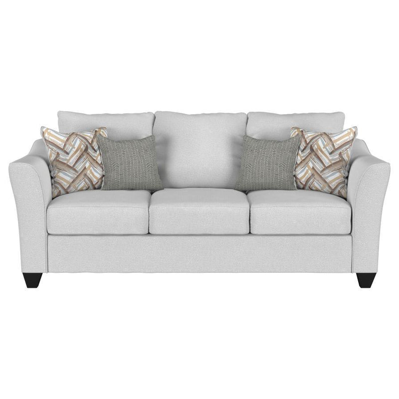 Salizar - Upholstered Flared Arm Sofa - JaxCo Furniture