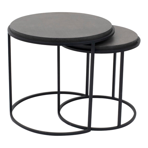 Roost - Nesting Tables (Set of 2) - Black - JaxCo Furniture