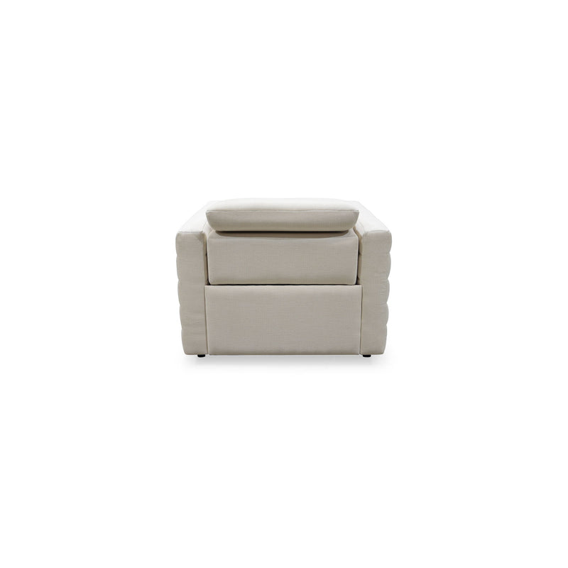 Juno - Power Recliner Chair - Off White - JaxCo Furniture