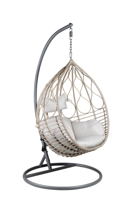 Lux - Basket Chair - White - JaxCo Furniture