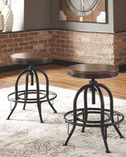 Valebeck - Swivel Barstool (Set of 2) - JaxCo Furniture