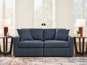 Modmax - Ink - 2-Piece Sectional Loveseat - Fabric - JaxCo Furniture