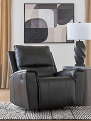 Glossmore - Rocker Recliner - Black - JaxCo Furniture
