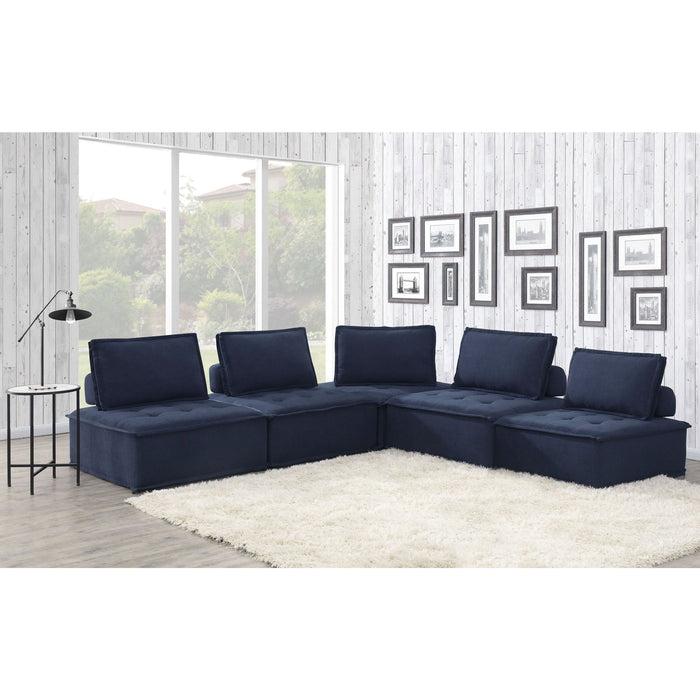 Paxton - Modular Seating 5 Piece Sectional - JaxCo Furniture