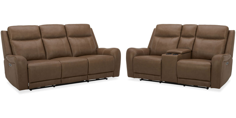 Haywood - Power Reclining Sofa Set - JaxCo Furniture