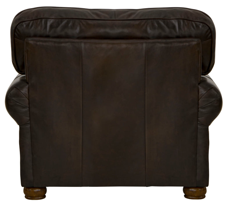 Roberto - Chair - Cocoa - Leather - JaxCo Furniture