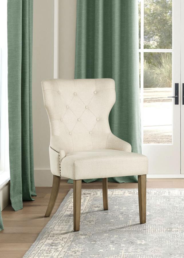 Baney - Tufted Upholstered Dining Chair - JaxCo Furniture