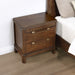 Milan - Nightstand - Dark Brown - JaxCo Furniture