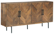 PratTVille - Brown - Accent Cabinet - JaxCo Furniture