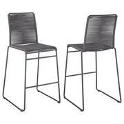Jerome - Woven Rope Metal Chair (Set of 2) - JaxCo Furniture