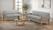 Vaughn - Fabric Upholstered Flared Arm Sofa Set - JaxCo Furniture