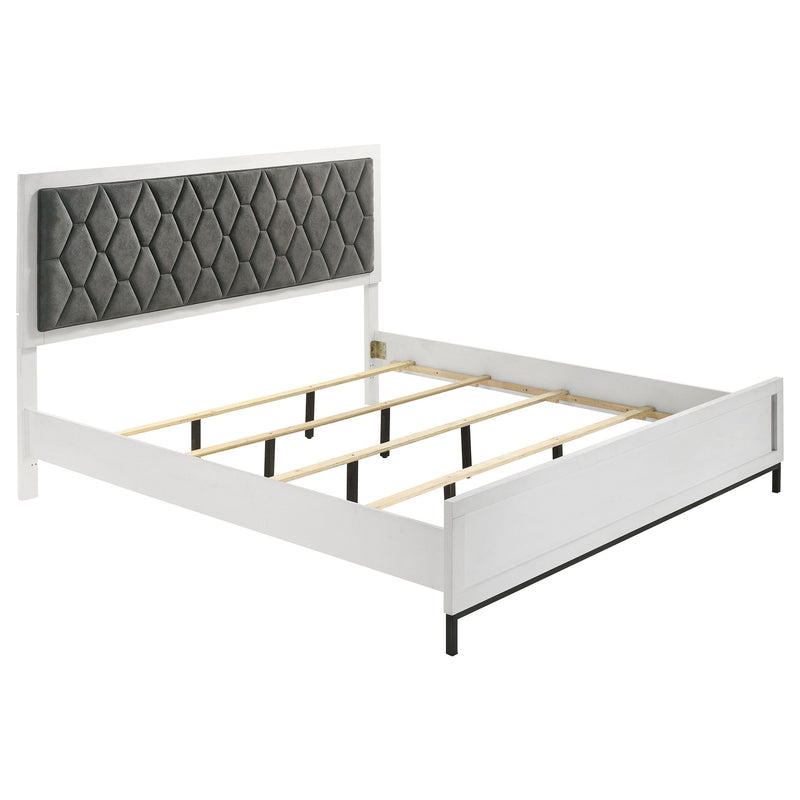 Sonora - Upholstered Panel Bed - JaxCo Furniture