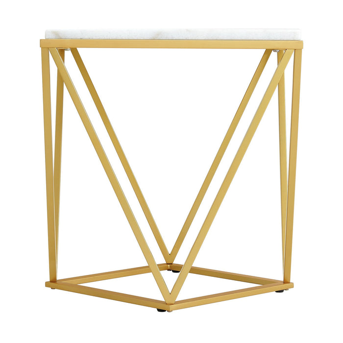 Riko - Square End Table - JaxCo Furniture