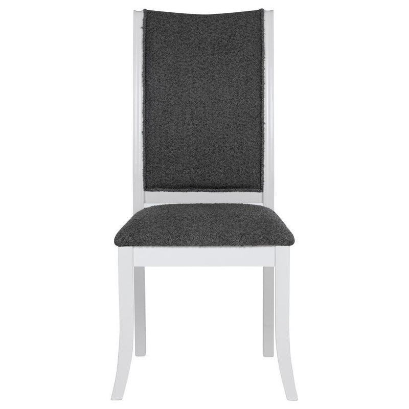 Judd - Upholstered Dining Side Chair (Set of 2) - Pearl White - JaxCo Furniture