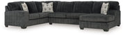 Hollyview - Shadow - 3-Piece Sectional With Raf Corner Chaise - JaxCo Furniture