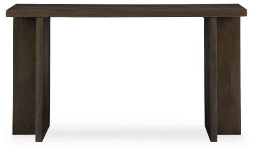 Jalenry - Grayish Brown - Console Sofa Table - JaxCo Furniture