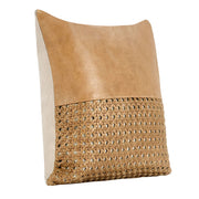 Timeless - TL Toscano Leather Pillow - JaxCo Furniture