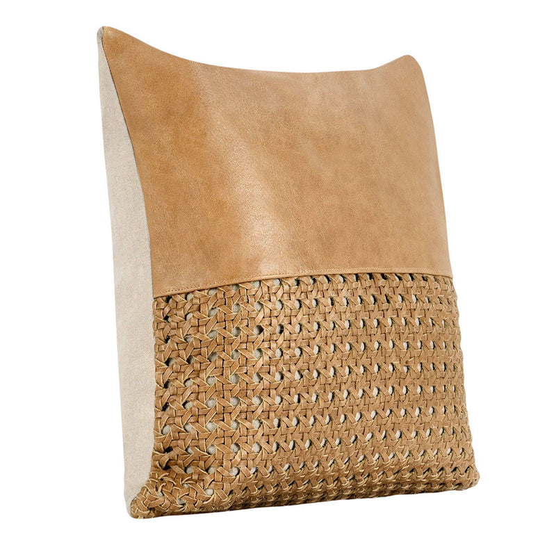 Timeless - TL Toscano Leather Pillow - JaxCo Furniture