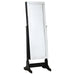 Cortez - Cheval Mirror With Jewelry Storage - Black - JaxCo Furniture