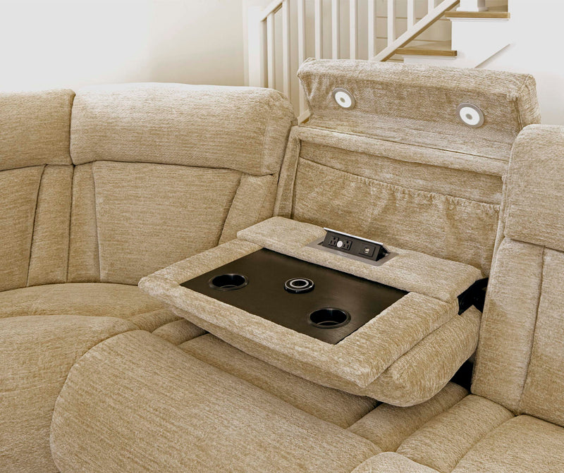 Dalton - Modular Power Reclining Sectional - JaxCo Furniture