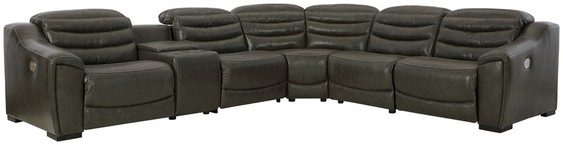 Center Line - Power Recliner Sectional - JaxCo Furniture