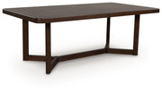 Dilenno - Dark Brown - Rectangular Dining Room Extension Table - JaxCo Furniture