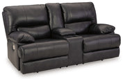 Mountainous - Eclipse - Power Reclining Loveseat With Console /Adj Headrest - JaxCo Furniture