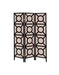 Vulcan - 3 Panel Room Divider Folding Shoji Screen - Cappuccino - JaxCo Furniture