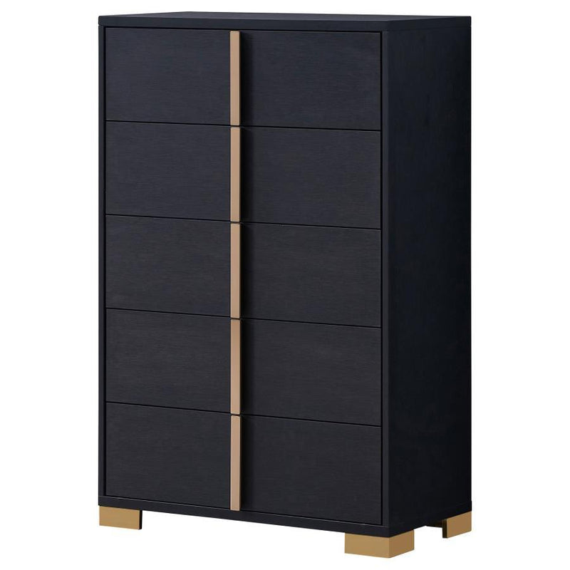 Marceline - 5-Drawer Bedroom Chest - JaxCo Furniture