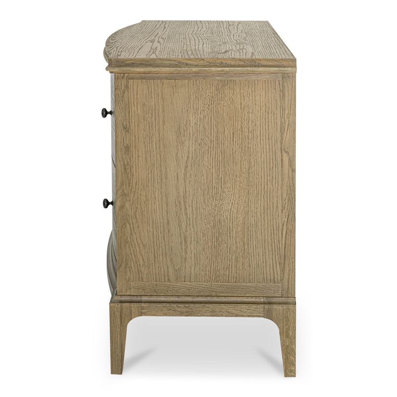 Sadie - Accent Nightstand - Light Brown - JaxCo Furniture