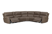 Hancock - Zero Gravity Power Reclining Sectional With Power Adjustable Headrests - JaxCo Furniture