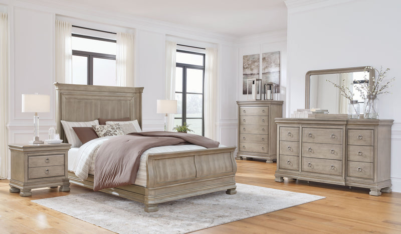 Lexorne - Sleigh Bedroom Set - JaxCo Furniture