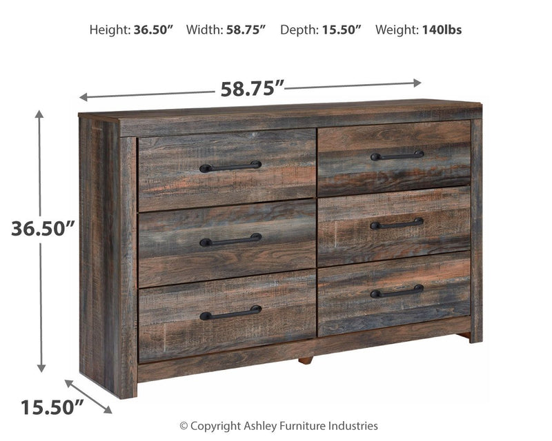 Drystan - Dresser - JaxCo Furniture