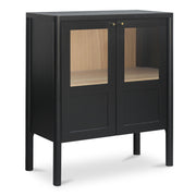 Hannah - Display Cabinet - Black - JaxCo Furniture