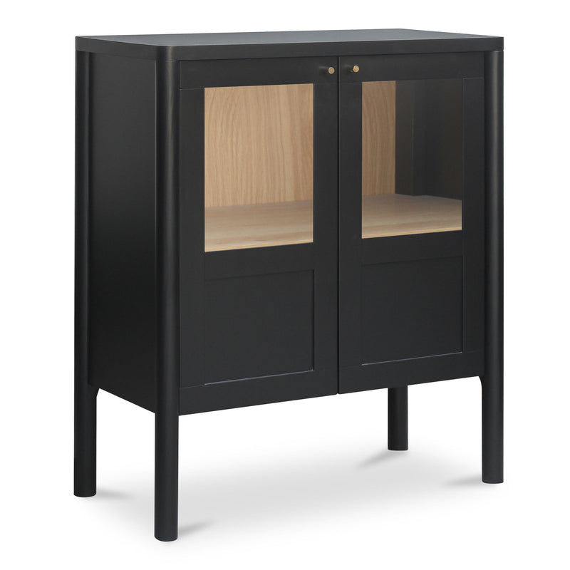 Hannah - Display Cabinet - Black - JaxCo Furniture