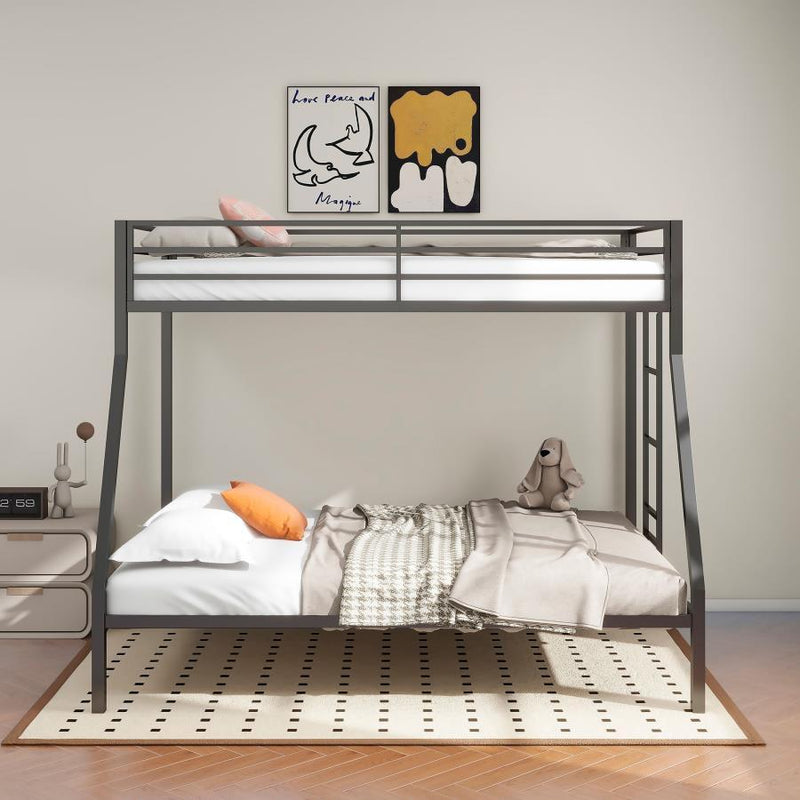 Alevera - Metal Bunk Bed With Ladder - JaxCo Furniture