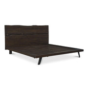 Madagascar - King Platform Bed - Dark Brown - JaxCo Furniture
