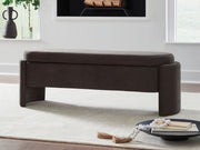 Vavuniya - Brown - Storage Bench - JaxCo Furniture