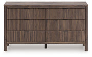Pamytta - Six Drawer Dresser - JaxCo Furniture