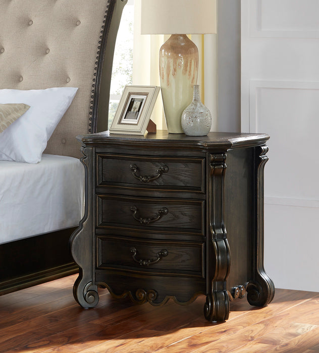 Rhapsody - Nightstand - Dark Brown - JaxCo Furniture