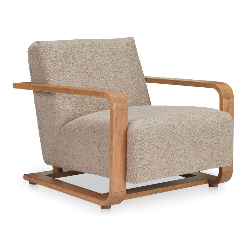 Eckersley - Lounge Chair - Beige - JaxCo Furniture