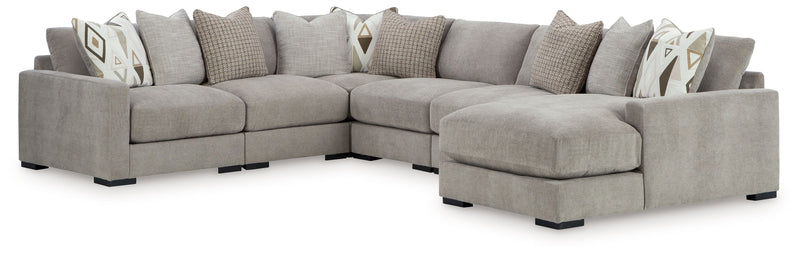 Aslan Court - Sectional With Ottoman Set - JaxCo Furniture