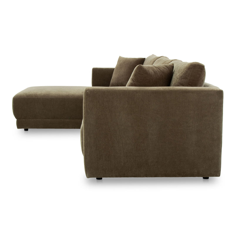 Bryn - Sectional Left - Cedar Green - JaxCo Furniture
